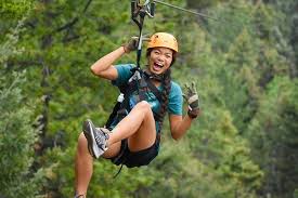 Zip line adventure experience in Alabama